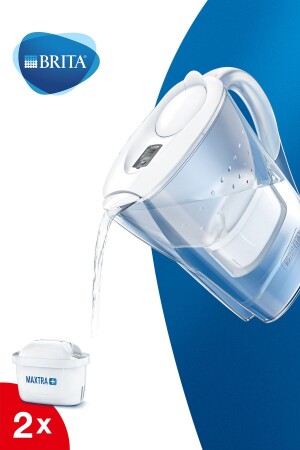 Marella Cool Water Purification Jug with 2 Filters - White 4006387109882 - Brita