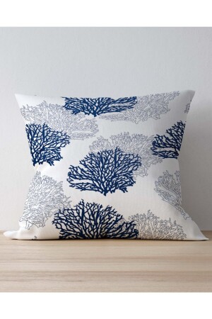 Marine Patterned Double Sided Printed Throw Pillow Cover - Pilloveland