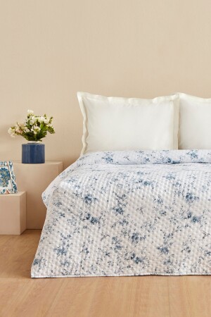 Marisa Doppelbett-Tagesdecke, Blau - Sarah Anderson