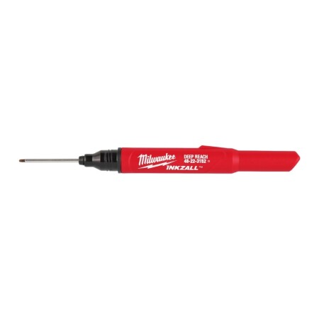 Marker with long pointed tip MILWAUKEE, black - Milwaukee Accessories