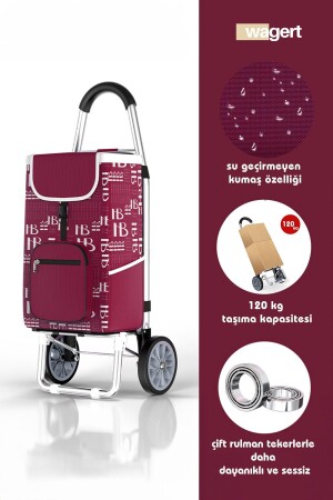 Market Cart Metal Wheeled Market Cart - Vadi