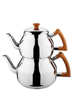 Marmaris Mini Wooden Handle Teapot K31403 ALTAS0010 - Özkent
