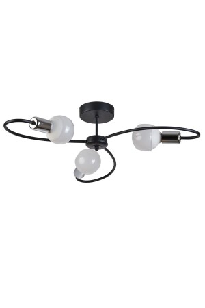 Mars Modern Design Living Room Kitchen Bedroom Black Gray Color 3-Piece Chandelier TYC00777905472 - Modavize