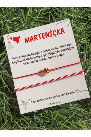 MNZ-Marteniçka خيط أحمر أبيض خيط الحظ خيط مارس خيط - H Heroplez