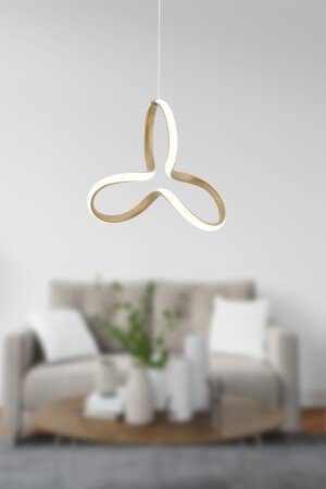 Martin Vintage moderne Pendelleuchte LED Kronleuchter Tageslicht Licht Wohnzimmer Küche Zimmer LED Kronleuchter - Dekorluna