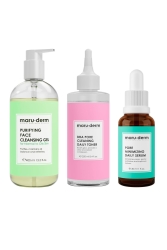 Maruderm 3'lü Cilt Bakım Seti - Gözenek Sıkılaştırıcı Jel, Tonik, Serum (400 Ml, 250 Ml, 30 Ml) 8682399173266 - Maru.Derm