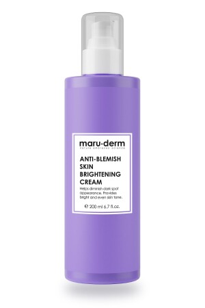 Maruderm Anti-Blemish Skin Whitening Care Cream 200 ml - Maru.Derm