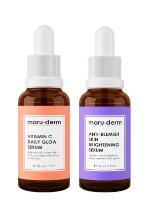 Maruderm Serum Set of 2 - Vitamin C Serum & Blemish Serum Mrd101 8682392499754 - Maru.Derm
