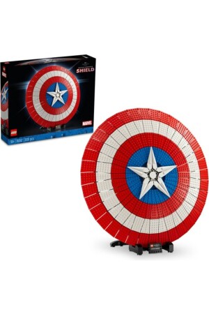 ® Marvel Kaptan Amerika’nın Kalkanı 76262 – Yetişkinler için Yapım Seti (3128 Parça) - LEGO