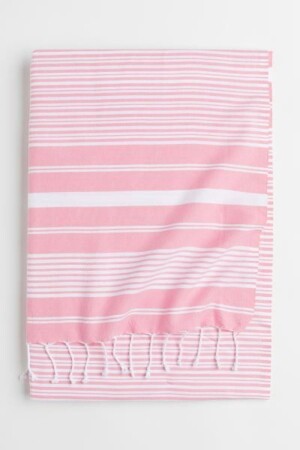 Maryon Peştemal %100 Pamuk Banyo Havlusu Pembe - Mulberry