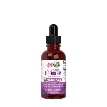 MaryRuth's Organic Elderberry Liquid Drops (1 fl. oz., Blueberry Raspberry) - MaryRuth's