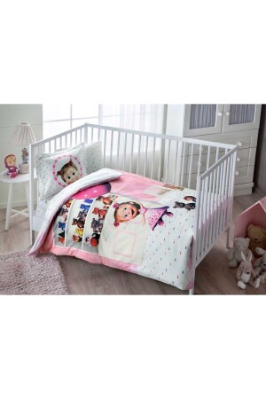 Masha Baby Pamuk Lisanslı Nevresim Takımı 60169229 - Taç
