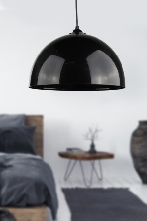 Masha Single Chandelier Black BEG1303 - Begüsa