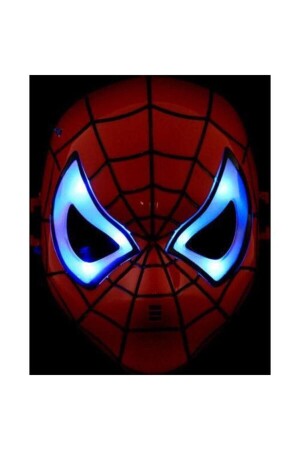 Mask Lighted Spiderman Spiderman Mask Quality Product - Birlik Oyuncak