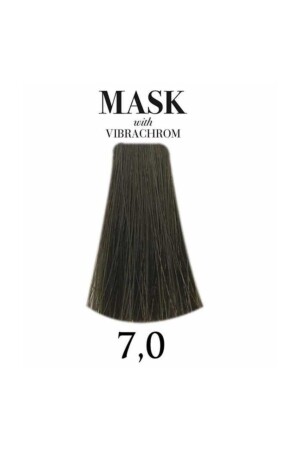 Mask Vibrachrom 7-0 Medium Brown Hair Dye 100ml - Davines