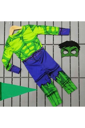 Maskeli Hulk Çocuk Kostümü - Hulk