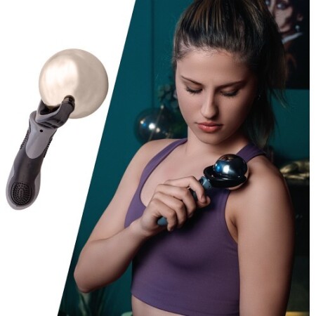 Massage Ball Roller with Handle inSPORTline Paipi - inSPORTline