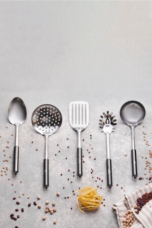 Master Black 5 Piece Serving Set - Karaca