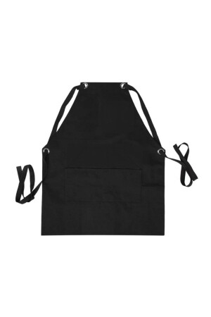 Master Black Kitchen Apron with Pocket-cook Apron-masterchef Apron-waiter Apron-cafe Cook Black Apron - Biz Class