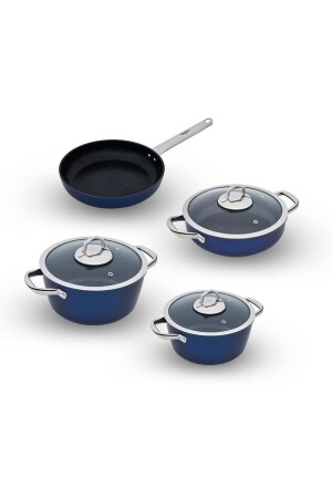 Master Daily Mdy2828set07bl 7 Pieces. Set Metallic Blue LE-MDY282SET07BL - Leggno