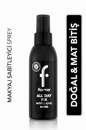 Matte Finish Makeup Setting Spray - All Day Fix Setting Spray - 000 - 8682536023092 - Flormar