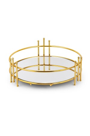 Matia Round Mirrored Tray (WITHOUT MIRROR) yns-tps1 - Genel Markalar