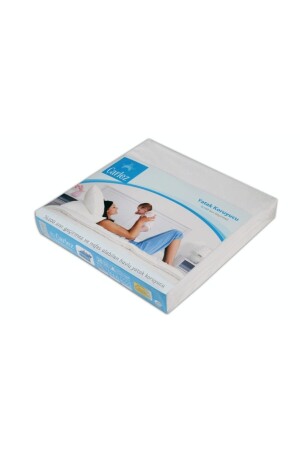 Matratzen, flüssigkeitsdicht, Handtuchstoff, Matratzenschoner mit Reißverschluss, Matratzenschoner 200 x 200 MCTL. 01. H.V.MB. BYZ. 200X200 - CARETEX
