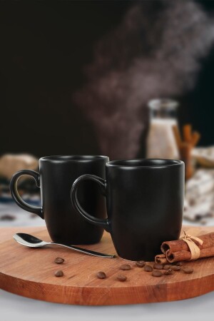 Matte Black Cloud Mug 9 Cm 6 Pieces ST101006F956A0000000ACD100 - Keramika