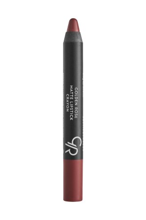 Matte Lipstick Crayon No: 21 Toffee - Mat Kalem Ruj - Golden Rose
