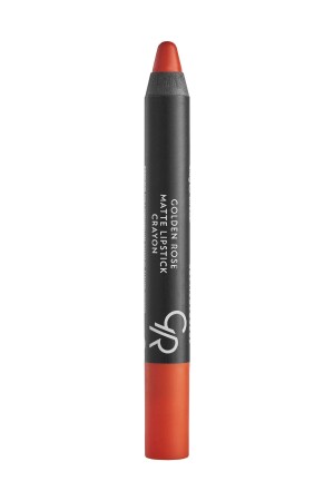 Matte Lipstick Crayon No:24 Orange - Mat Kalem Ruj - Golden Rose