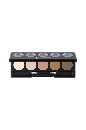 Matte & Shimmer Eyeshadow Palette - Color Eyeshadow Palette - 007 Nude Dudes - 8690604145744 - Flormar