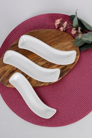 Matte White Ivory Olive Grove 18 Cm 3 Pieces ST612003F022A0000000AF1100 - Keramika