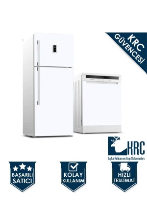 Matte White - White Goods - Refrigerator - Laundry Dishwasher Coating Foil 50*2 Self Adhesive - Krcdijital