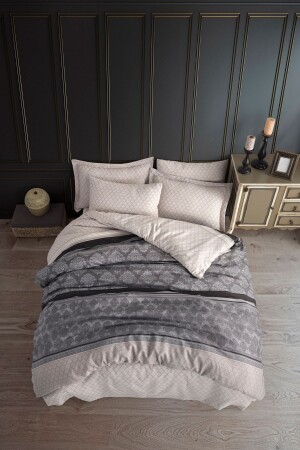 Mature Duvet Cover Set Double Creative Gray Ep-026987 - Enlora Home
