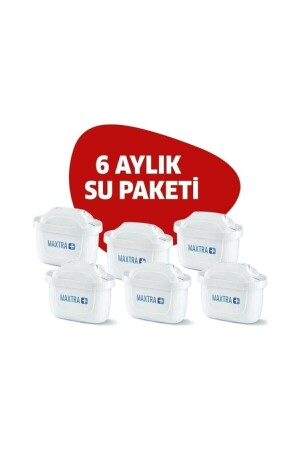 Maxtra + Plus Six Pack (6 L) Wasseraufbereitung, Krug, Filter, Türkei, garantiert SR05 - Brita