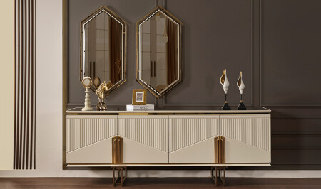 Maya Ecru Console - Cadde Yıldız