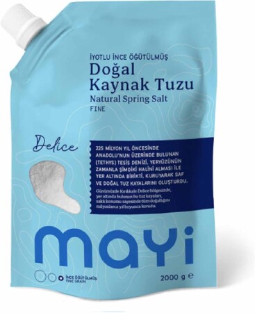 Mayi gemahlenes Speisesalz 2 KG (MIT JODZUSATZ) - shifaah