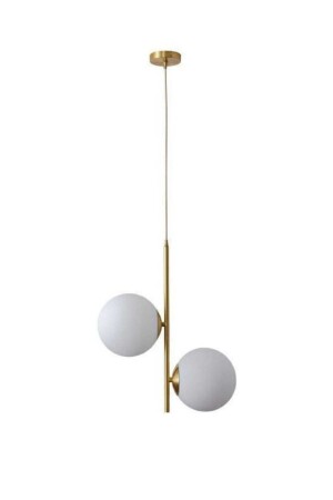 Maysa 2-Piece Antique Pendant Chandelier (white Glass) MYS-ESK-02 - BSA LIGHTING