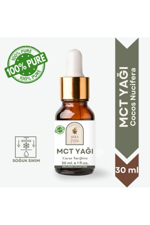 MCT Oil 30 ml. 100% Pure - Sera Natura