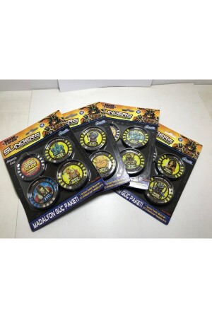 Medallion Power Pack War Titans Slingers 10pcs Taso Toy - Tayfuntufan Antika Koleksiyon