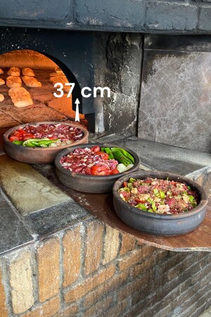 Medium Size Clay Casserole Oven Tray for 10 Persons 39 Cm AD5010 - AdenArt