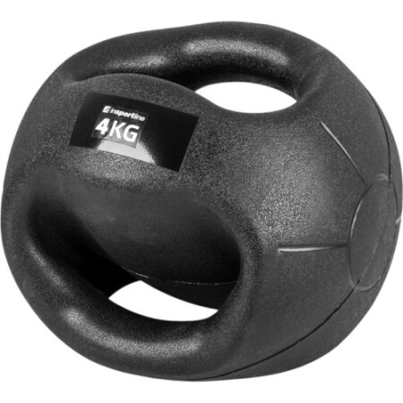 Medizinball mit Griffen inSPORTline GrabMe 4kg - inSPORTline