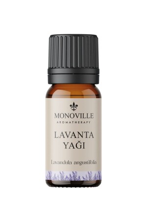 Medizinisches ätherisches Lavendelöl, 10 ml, 100 % rein und natürlich (ätherisches Lavendelöl) - Monoville