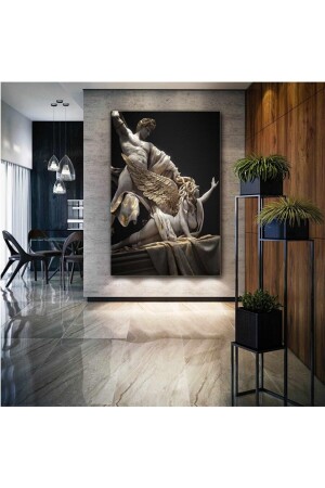 Medusa Snake Haired Statue Zeus Mythology Decorative Canvas Print TR457356 - KRTFWD