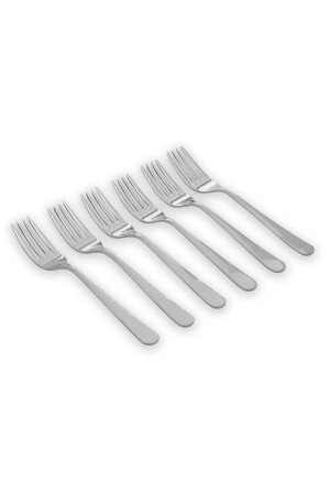 Meeresfrüchte-Set mit 6 Dessertgabeln EVIDEA7506 - Aryıldız