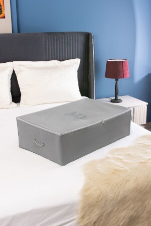 Mega Size Plinth Under Anthracite Storage Bag 74 X 46 X 22 Cm - Serstil