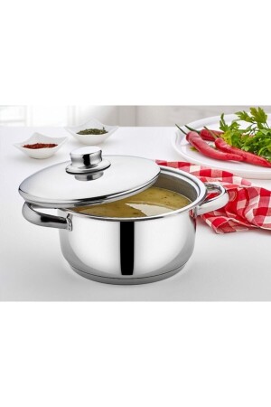 Mega Steel Deep Pot 20 cm 2. 80lt MG020 - Gülsan