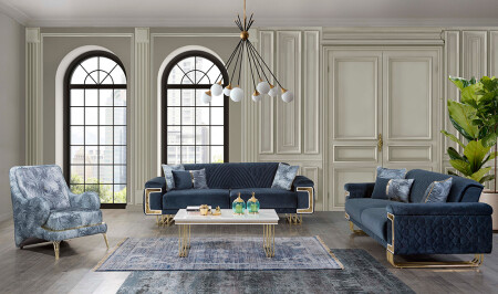 Megan Living Room Set - Cadde Yıldız