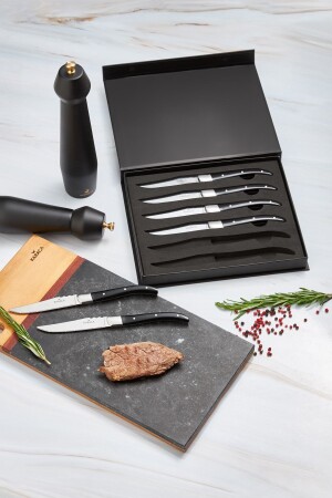 Meister Loda 6 Piece Steak Knife Set 153. 03. 06. 7236 - Karaca