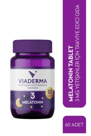 Melatonin 3 Mg 60 Tablets - Viaderma